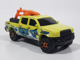 2016 Matchbox Shark Week Series Toyota Tacoma Lifeguard Yellow Die Cast Toy Car Vehicle