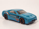 2017 Hot Wheels Mystery Models (Series 2) Rapid Transit Teal Blue Die Cast Toy Car Vehicle