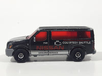 2021 Matchbox MBX Metro 2014 Nissan NV Van Black Die Cast Toy Car Vehicle