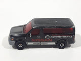 2021 Matchbox MBX Metro 2014 Nissan NV Van Black Die Cast Toy Car Vehicle