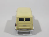 2021 Matchbox Moving Parts '62 Jeep Willys Station Wagon Light Pale Yellow Die Cast Toy Car Vehicle with Opening Doors