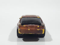 1990 Hot Wheels Color Changers Camaro Brown and Yellow Die Cast Toy Car Vehicle