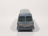 Vintage Lesney No. 40 Leyland Royal Tiger Coach Bus Metallic Light Blue Die Cast Toy Car Vehicle