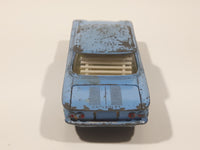 Vintage Corgi Toys Chevrolet Corvair Light Blue 3 3/4" Long Die Cast Toy Car Vehicle with Opening Rear Engine Cover Made in Gt. Britain