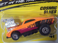 1995 Matchbox #41 Cosmic Blue Neon Orange Die Cast Toy Car Vehicle New in Package