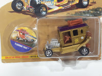 1996 Playing Mantis Johnny Lightning Wacky Winners Series No. 1 Limited Edition 1 of 17,500 Tijuana Taxi Gold Die Cast Toy Car Vehicle New in Package
