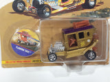 1996 Playing Mantis Johnny Lightning Wacky Winners Series No. 1 Limited Edition 1 of 17,500 Tijuana Taxi Gold Die Cast Toy Car Vehicle New in Package