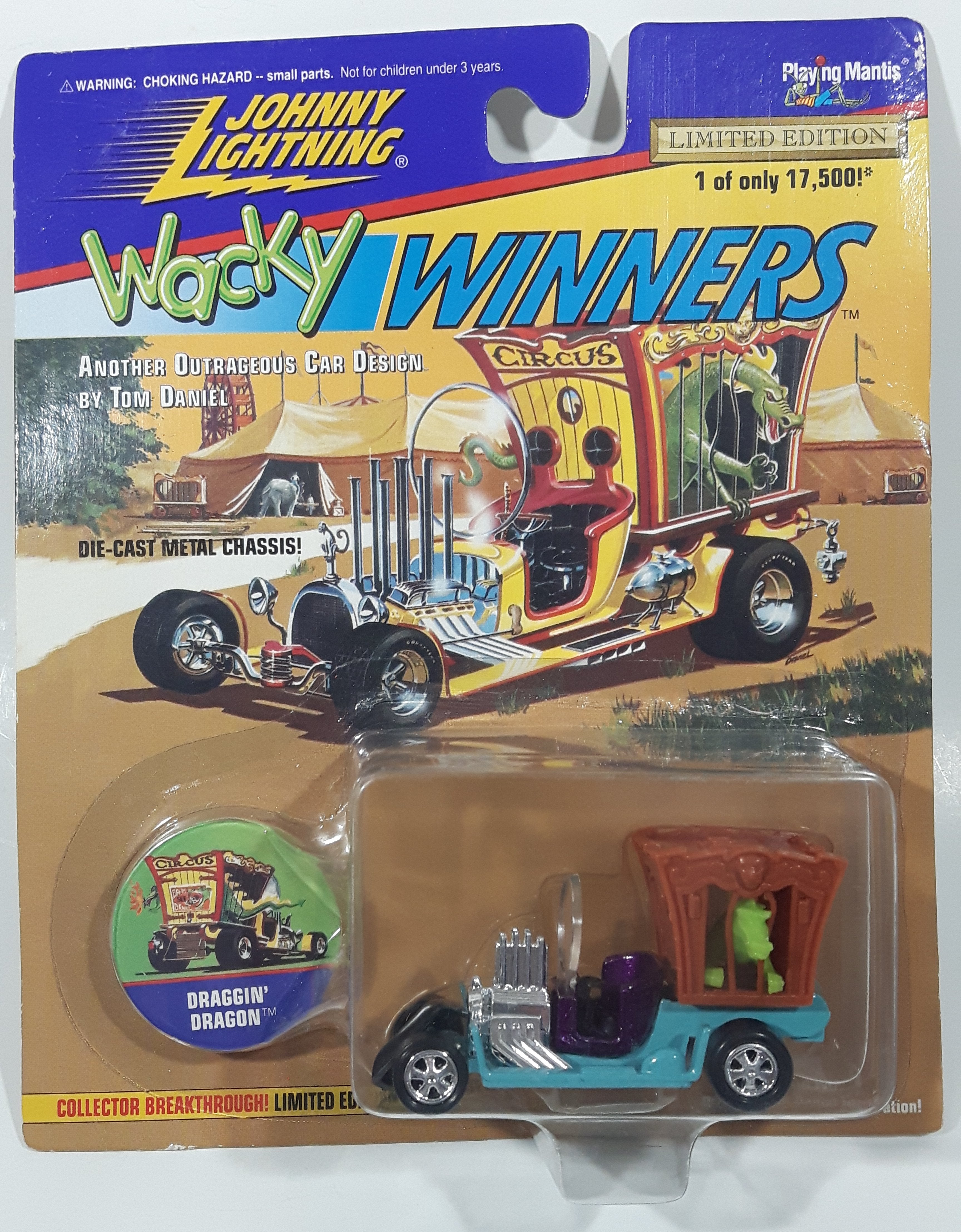 1996 Playing Mantis Johnny Lightning Wacky Winners Series No