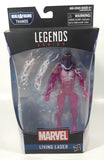 2018 Hasbro Marvel Comics Legends Series Build A Figure Living Laser 6 1/2" Tall Toy Action Figure with Box Missing Thanos