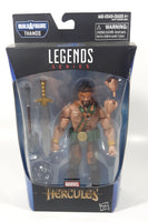 2018 Hasbro Marvel Comics Avengers Legends Series Build A Figure Hercules 6 1/2" Tall Toy Action Figure with Box Missing Thanos