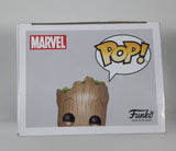 Funko Pop! Marvel Guardians Of The Galaxy Vol. 2 #202 Groot 4" Tall Vinyl Bobble-Head Toy Figure New in Box