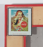 Coca Cola Go Team Football Themed 3D Resin 3 1/2" x 5" Picture Frame