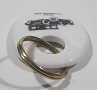 Vintage 1988 Royal Doulton 1924 Chrysler Canada Commemorative #1 Bone China Promotional Key Chain Ring