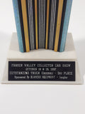 October 18 & 19, 1997 Fraser Valley Collector Car Show Outstanding Truck (Original) 3rd Place Sponsored By Blanche Equipment Langley 13 1/4" Tall Automotive Trophy Award