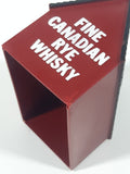 1905 - 1990 85th Annivesary Spirit of Saskatchewan Fine Canadian Rye Whisky Grain Elevator Shaped 11 1/4" Tall 750mL Ceramic Bottle Decanter with Plastic Lid EMPTY