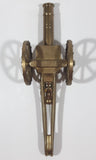 Vintage Civil War Style Field Cannon 9" Long Brass Model