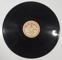 Vintage Wallis Original #2006 "4-F Papa" Ruth Wallis "The Cowboy Song" Comedy Vocal with Instrumental Accompaniment 78 RPM 10" Vinyl Record