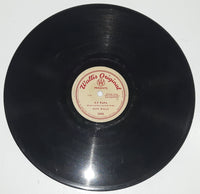 Vintage Wallis Original #2006 "4-F Papa" Ruth Wallis "The Cowboy Song" Comedy Vocal with Instrumental Accompaniment 78 RPM 10" Vinyl Record