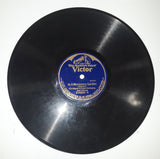 Vintage His Master's Voice Victor #216224 "Minuetto and Barcarolle" Henri's Orchestra "In A Monastery Garden" His Master's Voice Orchestra and Chorus 78 RPM 10" Vinyl Record
