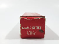 Vintage 1970s Krazee Kutter Spiral Slicer in Box
