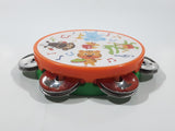 Zoo Animal Themed Tambourine 4 1/2" Musical Instrument Noisemaker Toy