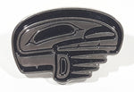 Aboriginal Art Spirit Eagle Head 5/8" x 1" Enamel Metal Lapel Pin
