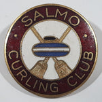 Salmo Curling Club 1 1/8" Enamel Metal Lapel Pin
