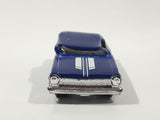 2016 Hot Wheels Muscle Mania '63 Chevy II Blue Die Cast Toy Muscle Car Vehicle Crushed Roof