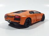 Kinsmart KT 5817 Lamborghini Murcielago LP640 Orange 1/36 Scale Pullback Die Cast Toy Car Vehicle Opening Doors