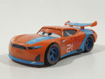 Mattel Disney Pixar Cars Blinker #21 Orange Die Cast Toy Car Vehicle