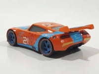 Mattel Disney Pixar Cars Blinker #21 Orange Die Cast Toy Car Vehicle