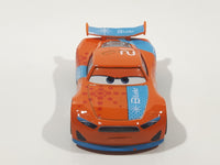 Mattel Disney Pixar Cars Blinker #21 Orange Die Cast Toy Car Vehicle