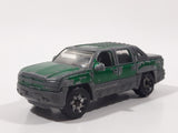 2002 Matchbox Rescue Rookies Chevrolet Avalanche Green 1:75 Scale Die Cast Toy Car Vehicle
