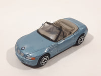 Motor Max No. 6001 BMW Z3 Convertible Light Blue Die Cast Toy Car Vehicle