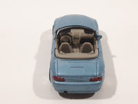 Motor Max No. 6001 BMW Z3 Convertible Light Blue Die Cast Toy Car Vehicle