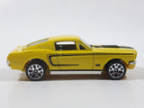 2008 Matchbox '68 Ford Mustang Cobra Jet Yellow Die Cast Toy Muscle Car Vehicle