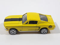 2008 Matchbox '68 Ford Mustang Cobra Jet Yellow Die Cast Toy Muscle Car Vehicle