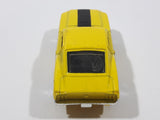 2008 Matchbox '68 Ford Mustang Cobra Jet Yellow Die Cast Toy Muscle Car Vehicle