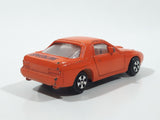 Vintage Speedline Mazda RX-7 Orange Die Cast Toy Car Vehicle