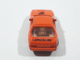 Vintage Speedline Mazda RX-7 Orange Die Cast Toy Car Vehicle