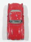Yatming No. 1079 1957 Chevrolet Corvette Red Die Cast Toy Car Vehicle with Opening Doors (Missing windshield Pillars)