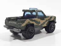 Majorette No. 291 & No. 228 Depanneuse Truck 4WD Army Green Camouflage Die Cast Toy Car Vehicle
