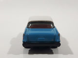 2004 Matchbox Burger Zone '57 Chevrolet Bel Air Hard Top Blue with White Roof Die Cast Toy Car Vehicle