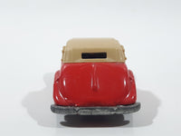 Vintage 1983 Hot Wheels Mercedes 540K Red Die Cast Toy Classic Car Vehicle WW