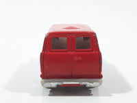 Vintage Yatming Style Ford Econoline E-150 Sports Van Red Die Cast Toy Car Vehicle