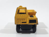 Vintage 1976 Matchbox Lesney Superfast No. 26 Site Dumper Truck Yellow Die Cast Toy Car Construction Equipment Machinery Vehicle - Made in England