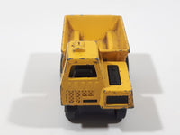 Vintage 1976 Matchbox Lesney Superfast No. 26 Site Dumper Truck Yellow Die Cast Toy Car Construction Equipment Machinery Vehicle - Made in England