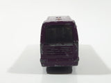 1999 Matchbox Airport Ikarus Coach Bus Purple Die Cast Toy Car Vehicle