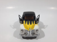 Tootsie Toy Hard Body 1940 Ford Coupe Black with Yellow and White 1/32 Scale Die Cast Toy Car Vehicle with Opening Doors
