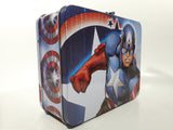 Marvel Comics Captain America Tin Metal Lunch Box Container